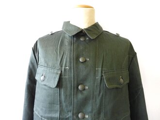 Reproduktion Feldbluse für Mannschaften der Wehrmacht Modell 1940 in Drillichmaterial