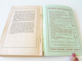 Waffentechnischer Leitfaden für die Ordnungspolizei " datiert 1940 mit 436 Seiten, guter Zustand