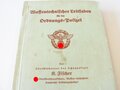 Waffentechnischer Leitfaden für die Ordnungspolizei " datiert 1940 mit 436 Seiten, guter Zustand