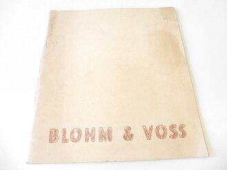 Blohm & Voss Werbebroschüre mit 36 Seiten