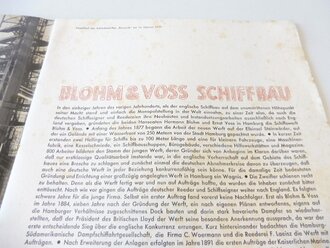 Blohm & Voss Werbebroschüre mit 36 Seiten