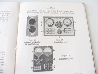 "Beschreibung des Kreiselkompasses" von Anschütz & Co Neumühlen-Dietrichsdorf datiert 1910 mit 80 Seiten