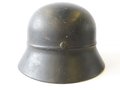 Protektorat Böhmen und Mähren, Stahlhelm Luftschutzpolizei mit beiden Abzeichen. Seltener Helm