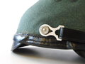 III. Reich Polizei Tschako für Mannschaften der Schutzpolizei "Erel Tschako" in gutem Zustand, zusammengehöriges Stück