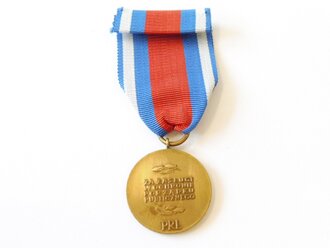 Polen, Polizei Verdienstmedaille 3.Klasse "Für Verdienste beim Schutz der öffentlichen Ordnung"