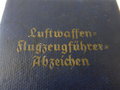 Etui zum Luftwaffen Flugzeugführerabzeichen