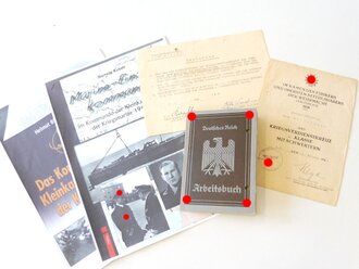 Verleihungsurkunde zum KVK. 2.Klasse 1939 für eine...