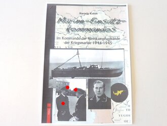 Verleihungsurkunde zum KVK. 2.Klasse 1939 für eine Marine Vorhelferin am 24. Februar 1945 mit eigenhändiger Unterschrift dse Ritterkreuzträgers Helmut Heye als Adrimal der Kleinkampfmittel-Verbände. Dazu das Arbeitsbuch und eine Erklärung