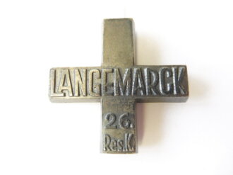Langemarck Kreuz, ehem. 26.Res. Korps e.v. Köln, sehr guter Zustand