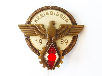 Kreissieger Abzeichen 1939, Hersteller Wagner Pforzheim,...
