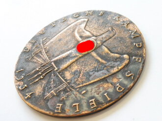 Deutsche Kampfspiele Nürnberg 1934, Siegermedaille 90mm Durchmesser, Bodenfund ?