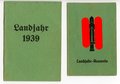 Landjahr-Ausweise für das Landjahrlager Ranzow Stettin, datiert 1939