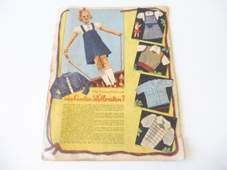 Deutsche Moden-Zeitung, 1940 Heft 13, über A4, Umschlag löst sich, mit Mode für die Kriegstrauung
