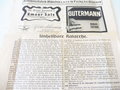 1.Weltkrieg Werbeblatt "Vertrauen Sie auf Biocitin", A4, gefaltet