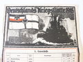 Deutschlands Kriegsflotte 1915, A3, gefaltet