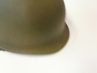 U.S. Army steel helmet with cover from the late seventies