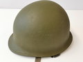 U.S. Army steel helmet with cover from the late seventies