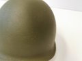 U.S. Army steel helmet with cover from the late seventies