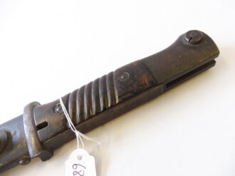 Polizei III.Reich, Seitengewehr M84/98 für K98 mit...