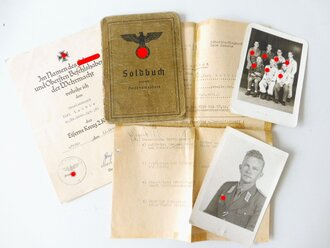 Afrikakorps, Papiernachlass eines Angehörigen im Panzer...