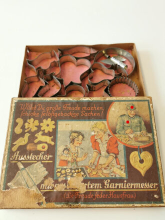 Packung Ausstecher für Weihnachtsgebäck
