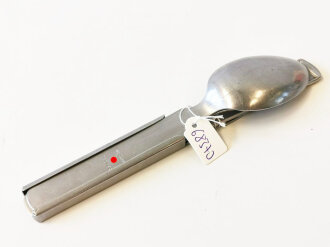 Vierteiliges Essbesteck Wehrmacht "FBCM42"  zusammengehörig in gutem Zustand