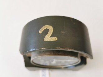 Bundeswehr Funkraumuhr / Stationsuhr . Läuft einwandfrei