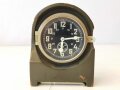 Bundeswehr Funkraumuhr / Stationsuhr . Läuft einwandfrei