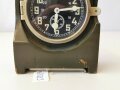 Bundeswehr Funkraumuhr / Stationsuhr . Läuft einwandfrei