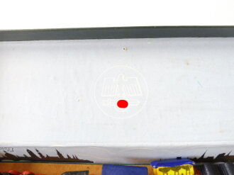 Kriegs Winter Hilswerk 1941-42 Gau Strassensammlung Sachsen, "Die erste sächsische Eisenbahn"  im Pappaufsteller