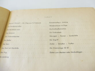 "Sturmvogel Horrido !" Eine Fibel für Flugzeugführer des Jägers Me 262 A-1 datiert Februar 1945. 58 Seiten, einige handschriftliche Vermerke. Rarität