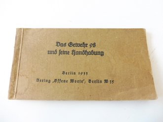 "Das Gewehr 98 und seine Handhabung"  57...