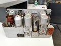 30 Watt Sender a datiert 1940 ( Panzerfunk ) Frontplatte Originallack, Gehäuse überlackiert ? Funktion nicht geprüft