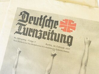 Konvolut 8 Ausgaben "Reichssportblatt" 4...
