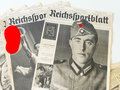 Konvolut 8 Ausgaben "Reichssportblatt" 4 Ausgaben " NS.Sport" und ein "Deutsche Turnzeitung" jeweils nicht auf vollständigkeit überprüft.