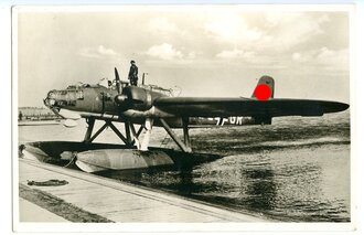 Ansichtskarte "Unsere Luftwaffe, He 115 auf der Startbahn"