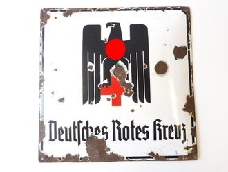 Emailleschild "Deutsches Rotes Kreuz" 50 x 50cm