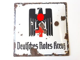 Emailleschild "Deutsches Rotes Kreuz" 50 x 50cm