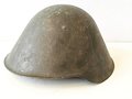 NVA, Stahlhelm alter Art, getragenes Stück