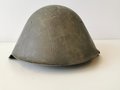 NVA, Stahlhelm alter Art, getragenes Stück