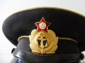 Russland Neuzeit, Schirmmütze Marine, Kopfgrösse 54
