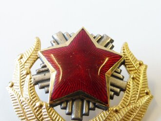 Jugoslawische Volksarmee, Mützenabzeichen für einen General