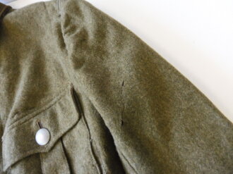 Reichsarbeitsdienst Feldbluse datiert 1939. Kammerstück mit original vernähten Kragenspiegeln.