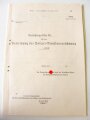 Vorschlagsliste für die Verleihung der Polizei Dienstauszeichnung, Dienstauszeichnung RAD und SS. Auszug aus dem Reichsgestztblatt von 1938