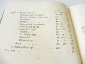 Sächsische Polizei 30iger Jahre, 5 teiliger, nicht vollständiger Satz Dienstvorschriften, unter anderem "Scheißanleitung Maschinenpistole 18"