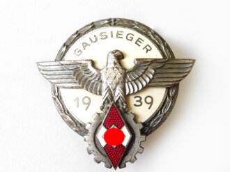 Gausieger Abzeichen 1939, Hersteller Brehmer...