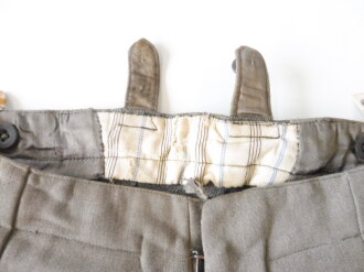 Heer, Stiefelhose für Offiziere aus italienischem Tuch, stark getragenes Stück