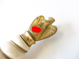 Kriegsmarine, Dolch für Offiziere mit Gehänge. Hersteller Alcoso Solingen, die Klinge ist , sonst gut und zusammengehörig gekürzt