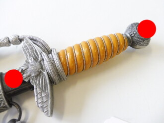 Luftwaffe, Dolch für Offiziere, Hersteller WKC...