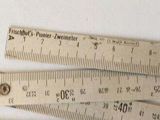 Frischhut´s Pionier Zweimeter, Aluminium, extrem...